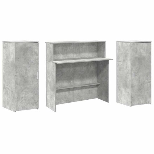 Comptoir d accueil VidaXL 3324208 Bois contreplaqué 180 x 50 cm