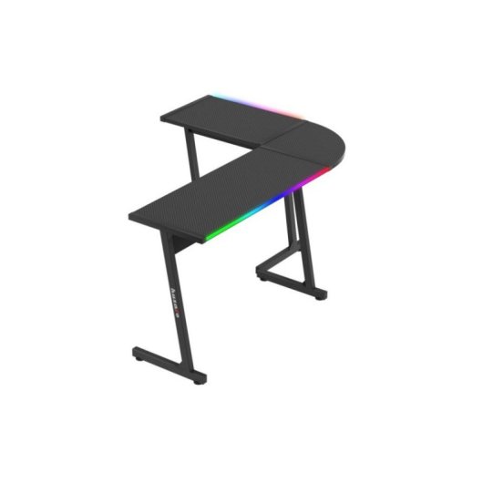 Mesa Gaming Huzaro 147 cm Stahl und Kohlefaser RGB mehrfarbig
