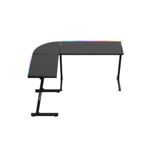 Mesa Gaming Huzaro 147 cm Stahl und Kohlefaser RGB mehrfarbig