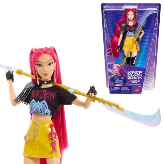 Bambola Mattel Mira Guerriere K-pop con Spada