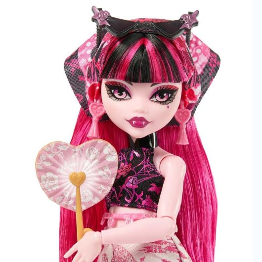 Puppe MATTEL Monster High Skulltimate Secrets Gore-geous Oasis Draculaura
