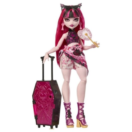 Puppe MATTEL Monster High Skulltimate Secrets Gore-geous Oasis Draculaura