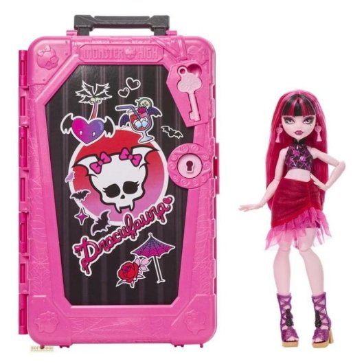 Puppe MATTEL Monster High Skulltimate Secrets Gore-geous Oasis Draculaura