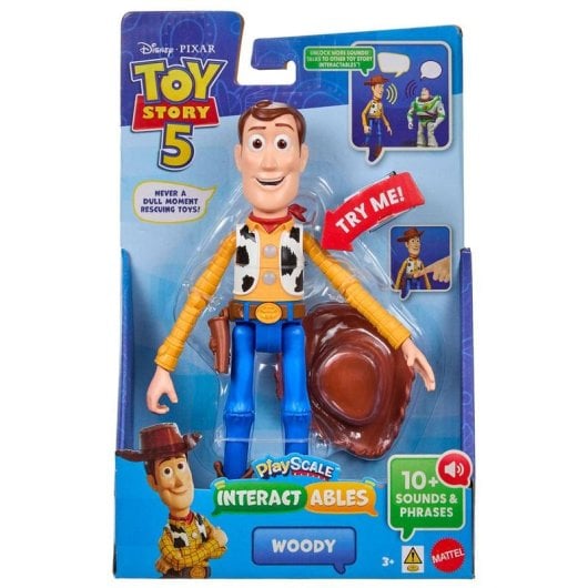 Figura interactiva parlante Mattel Toy Story 5 Woody 22,8 cm