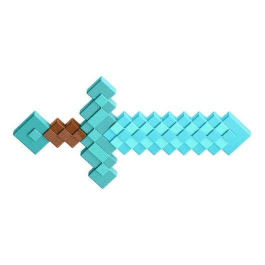 Espada de Juguete Matel Minecraft Espada de Diamante Infantil