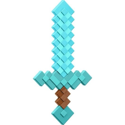 Espada de Juguete Matel Minecraft Espada de Diamante Infantil