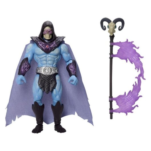 Figura de acción MATTEL Masters of the Universe Skeletor Ataque del Báculo Havoc 13,97 cm