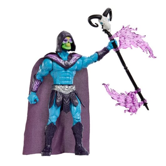 Figura de acción MATTEL Masters of the Universe Skeletor Ataque del Báculo Havoc 13,97 cm