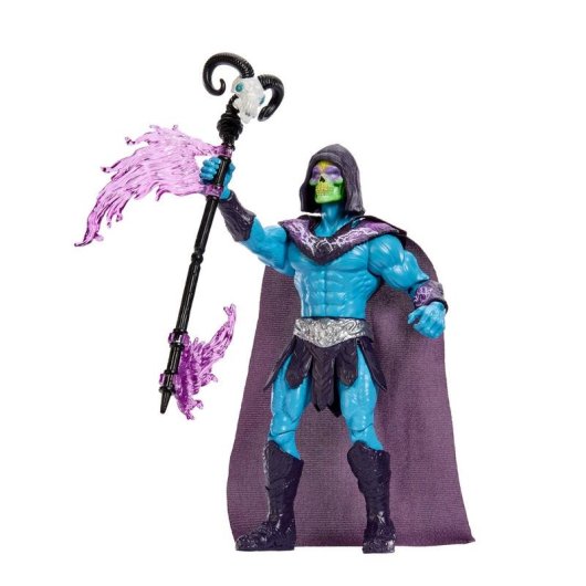 Figura de acción MATTEL Masters of the Universe Skeletor Ataque del Báculo Havoc 13,97 cm