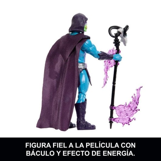 Figura de acción MATTEL Masters of the Universe Skeletor Ataque del Báculo Havoc 13,97 cm