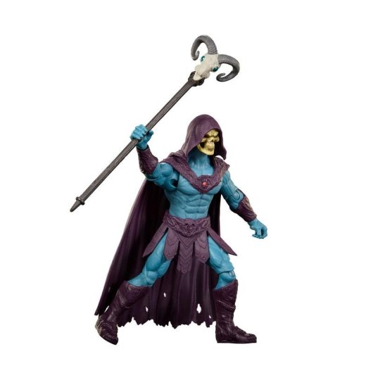Figura de acción MATTEL Masters of the Universe Skeletor 13,97 cm con báculo Havoc