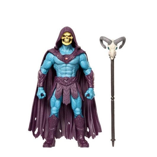 Figura de acción MATTEL Masters of the Universe Skeletor 13,97 cm con báculo Havoc