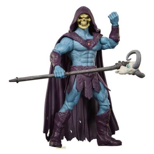 Figura de acción MATTEL Masters of the Universe Skeletor 13,97 cm con báculo Havoc