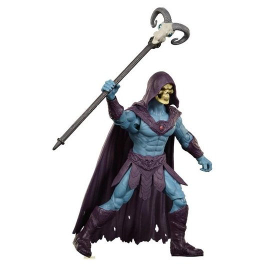 Figura de acción MATTEL Masters of the Universe Skeletor 13,97 cm con báculo Havoc