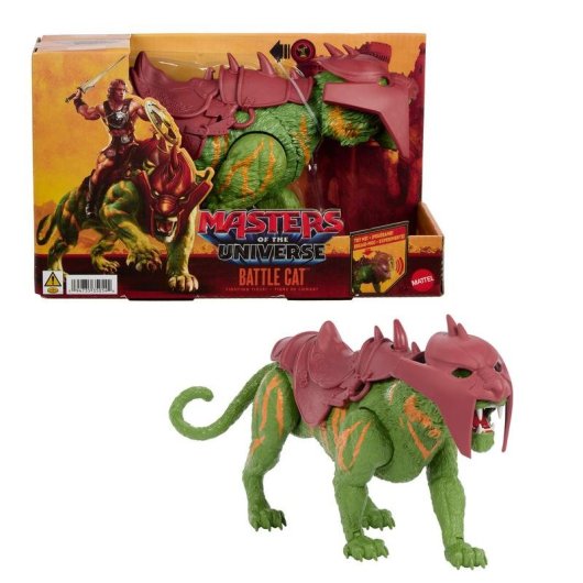 Figur Battle Cat Mattel mit Ton und Gelenken