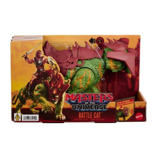 Figur Battle Cat Mattel mit Ton und Gelenken