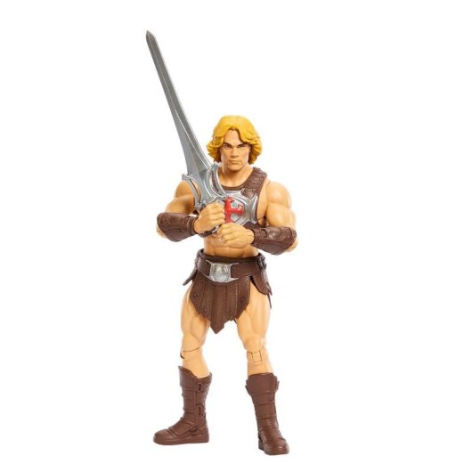 Figura de acción Mattel He-Man Masters of the Universe 13,97 cm con Espada del Poder