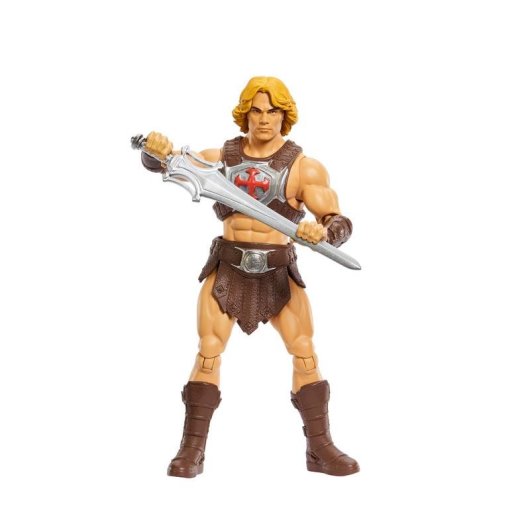 Figura de acción Mattel He-Man Masters of the Universe 13,97 cm con Espada del Poder