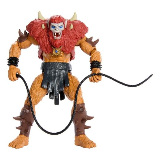 Figura de acción Mattel Masters of the Universe Beast Man 13,97 cm con látigo