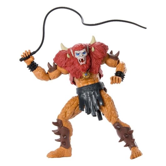 Figura de acción Mattel Masters of the Universe Beast Man 13,97 cm con látigo