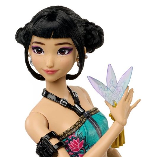 Boneca Mattel Zoey HUNTR/X Guerreiras K-pop com conjunto removivel
