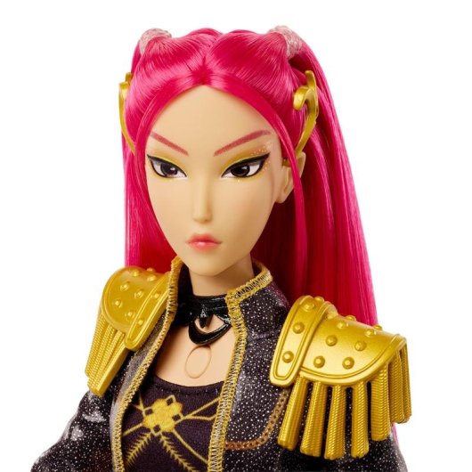 Muñeca Mattel Mira HUNTR/X Las guerreras K-pop que canta Golden con conjunto extraíble