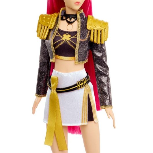 Muñeca Mattel Mira HUNTR/X Las guerreras K-pop que canta Golden con conjunto extraíble