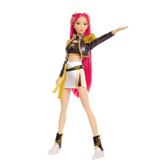 Muñeca Mattel Mira HUNTR/X Las guerreras K-pop que canta Golden con conjunto extraíble