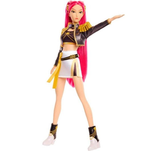 Muñeca Mattel Mira HUNTR/X Las guerreras K-pop que canta Golden con conjunto extraíble