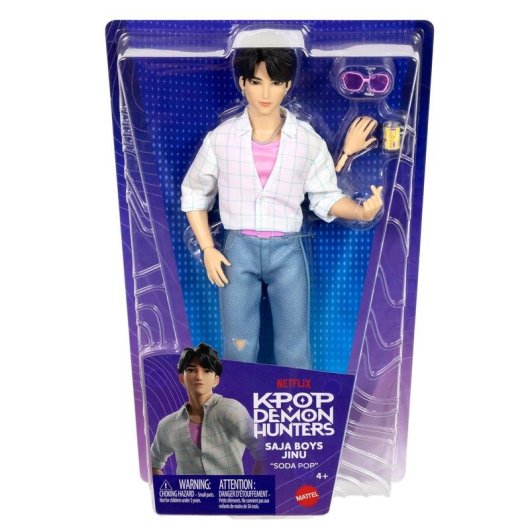 Boneco Mattel Jinu As Guerreiras K-pop 30,4 cm articulado