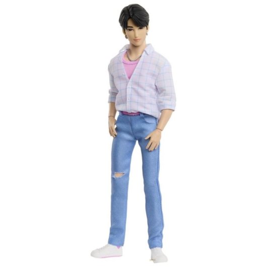 Boneco Mattel Jinu As Guerreiras K-pop 30,4 cm articulado