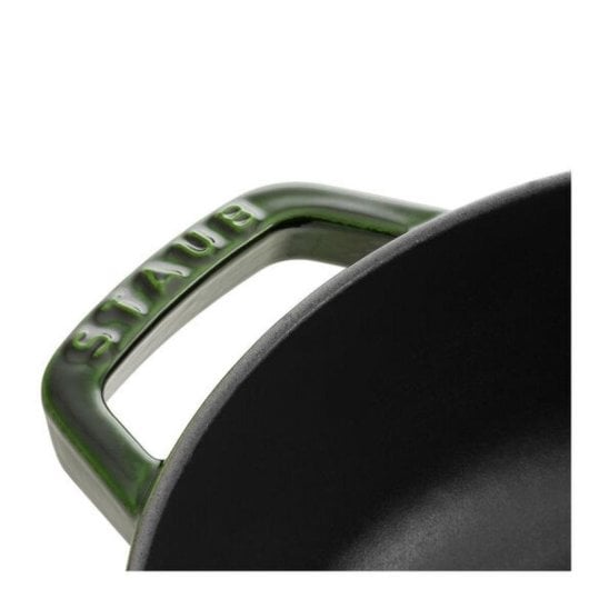 Olla Staub Braisers Esmalte Verde 28 cm