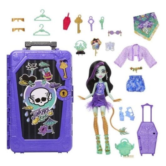 Muñeca Mattel Monster High Skulltimate Secrets Gore-geous Oasis Jinafire Long