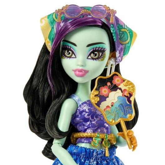 Muñeca Mattel Monster High Skulltimate Secrets Gore-geous Oasis Jinafire Long