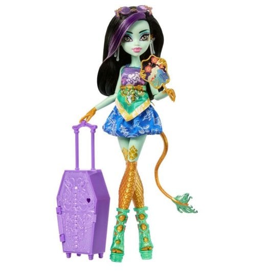 Muñeca Mattel Monster High Skulltimate Secrets Gore-geous Oasis Jinafire Long