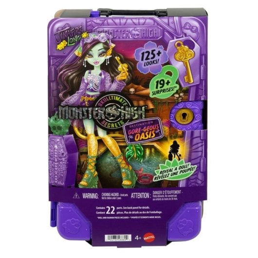 Muñeca Mattel Monster High Skulltimate Secrets Gore-geous Oasis Jinafire Long