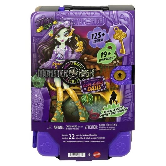 Muñeca Mattel Monster High Skulltimate Secrets Gore-geous Oasis Jinafire Long