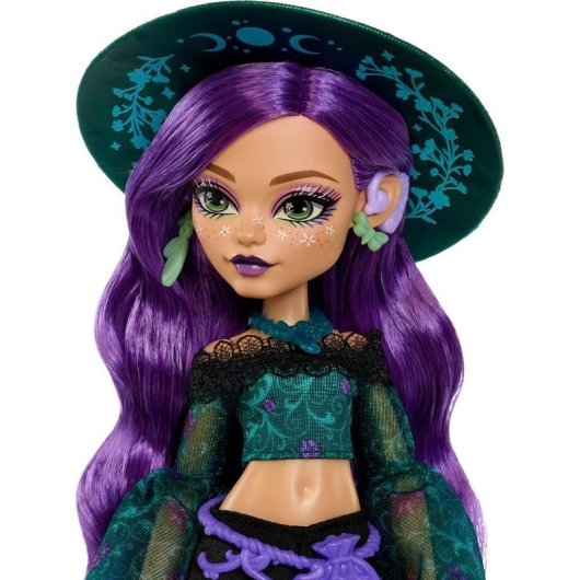 Bambola Monster High Willow Thorne Moonspell Magic Strega della Natura