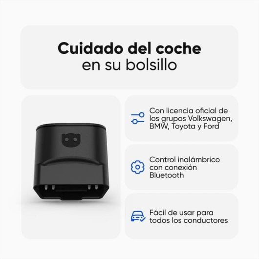 Escáner de diagnóstico OBD2 OBDeleven 3 Bluetooth inalámbrico