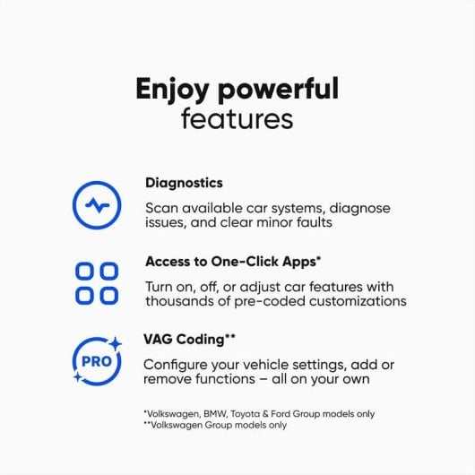 OBD2 Diagnosescanner OBDeleven 3 Pro Pack Bluetooth