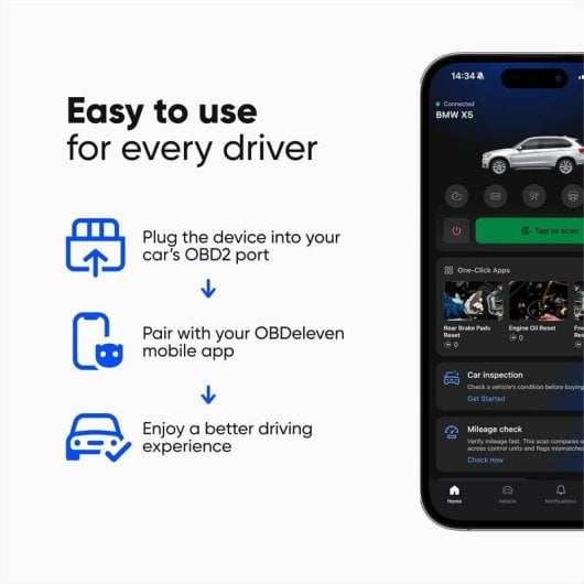 OBD2 Diagnosescanner OBDeleven 3 Pro Pack Bluetooth