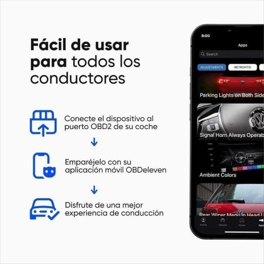Scanner diagnostico OBDII OBDeleven OBD11 Bluetooth per Android e iOS