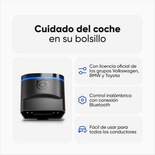 Scanner diagnostico OBDII OBDeleven OBD11 Bluetooth per Android e iOS
