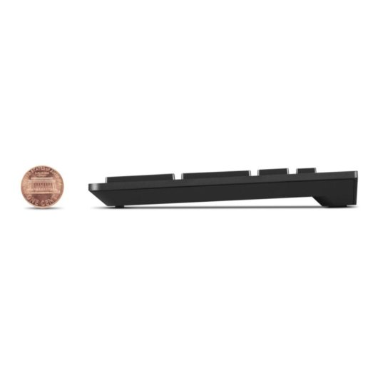 Clavier Lenovo 4X31R64473 complet sans fil avec souris italien noir