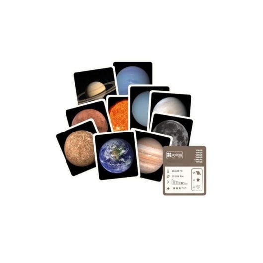 Puzzle 3D ANDREU TOYS Sistema Solar Madera 12 piezas 3 años