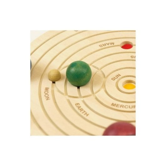 Puzzle 3D ANDREU TOYS Sistema Solar Madera 12 piezas 3 años