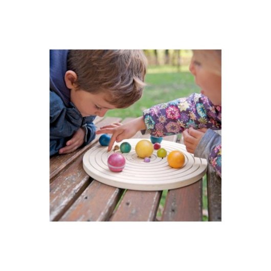 Puzzle 3D ANDREU TOYS Sistema Solar Madera 12 piezas 3 años