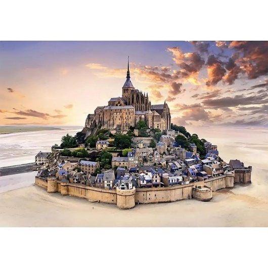 Puzzle Clementoni Mont Saint-Michel 1500 Pieces Haute Qualité