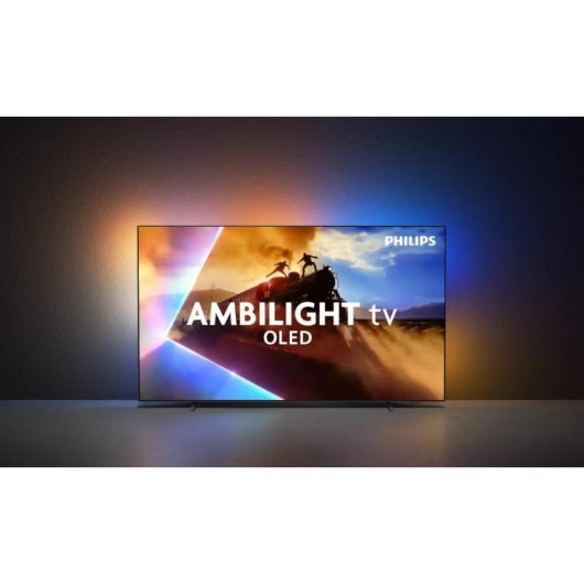 TV Philips OLED 55OLED801 55" 4K UltraHD 120Hz Smart TV Titan OS HDR10+ Dolby Atmos