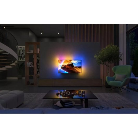 TV Philips OLED 55OLED801 55" 4K UltraHD 120Hz Smart TV Titan OS HDR10+ Dolby Atmos
